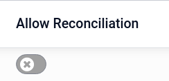 Allow reconciliation for accounts in Erpsys Accounting