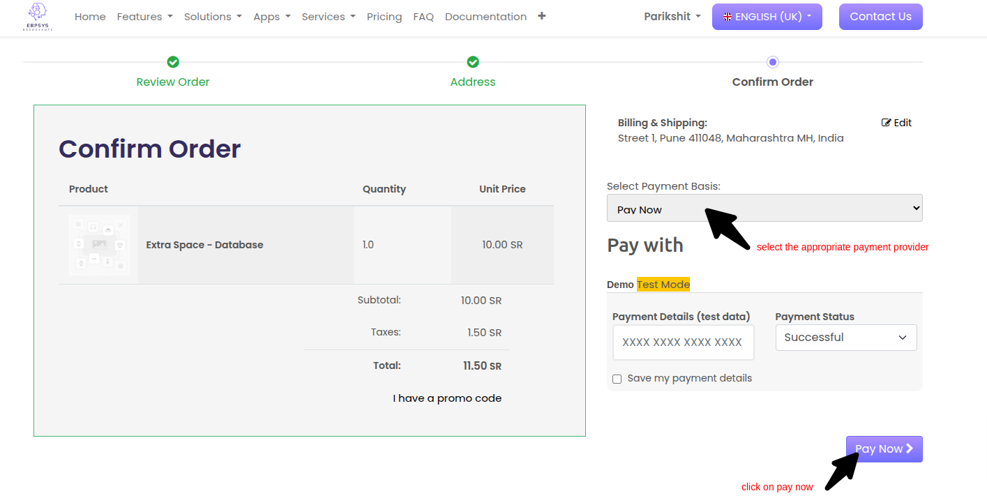 Proceed to Payment Image