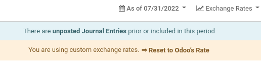 Banner to reset back to Erpsys's rates.