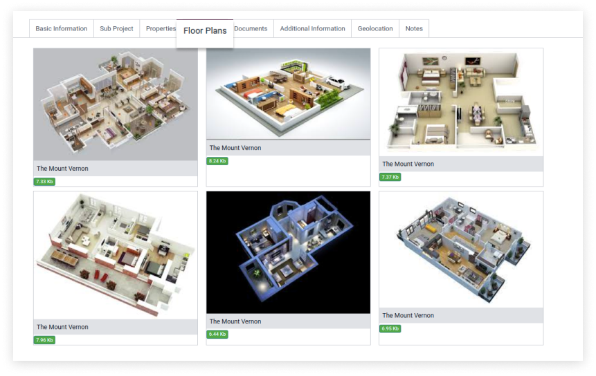 property floor plan