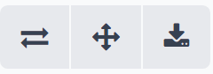 The pivot-specific view options available in the erpsys Subscriptions app.