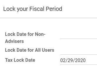 Lock your tax for a specific period in Erpsys Accounting