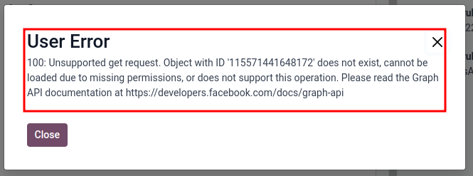 User error populated in Erpsys when an employee token is generated instead of a Admin user.